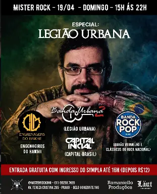 Especial Legião Urbana – Mister Rock